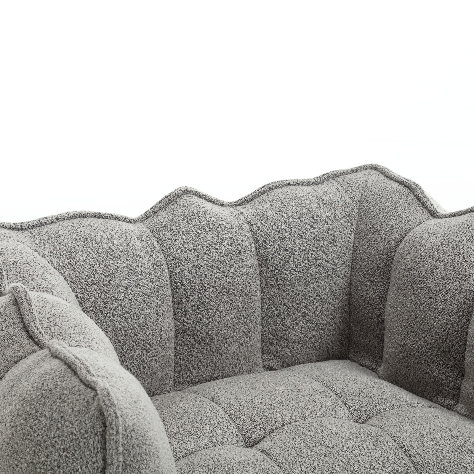 Soft Bean Bag Chair with High Resilient Foam(Chips)for living room and bedroom,