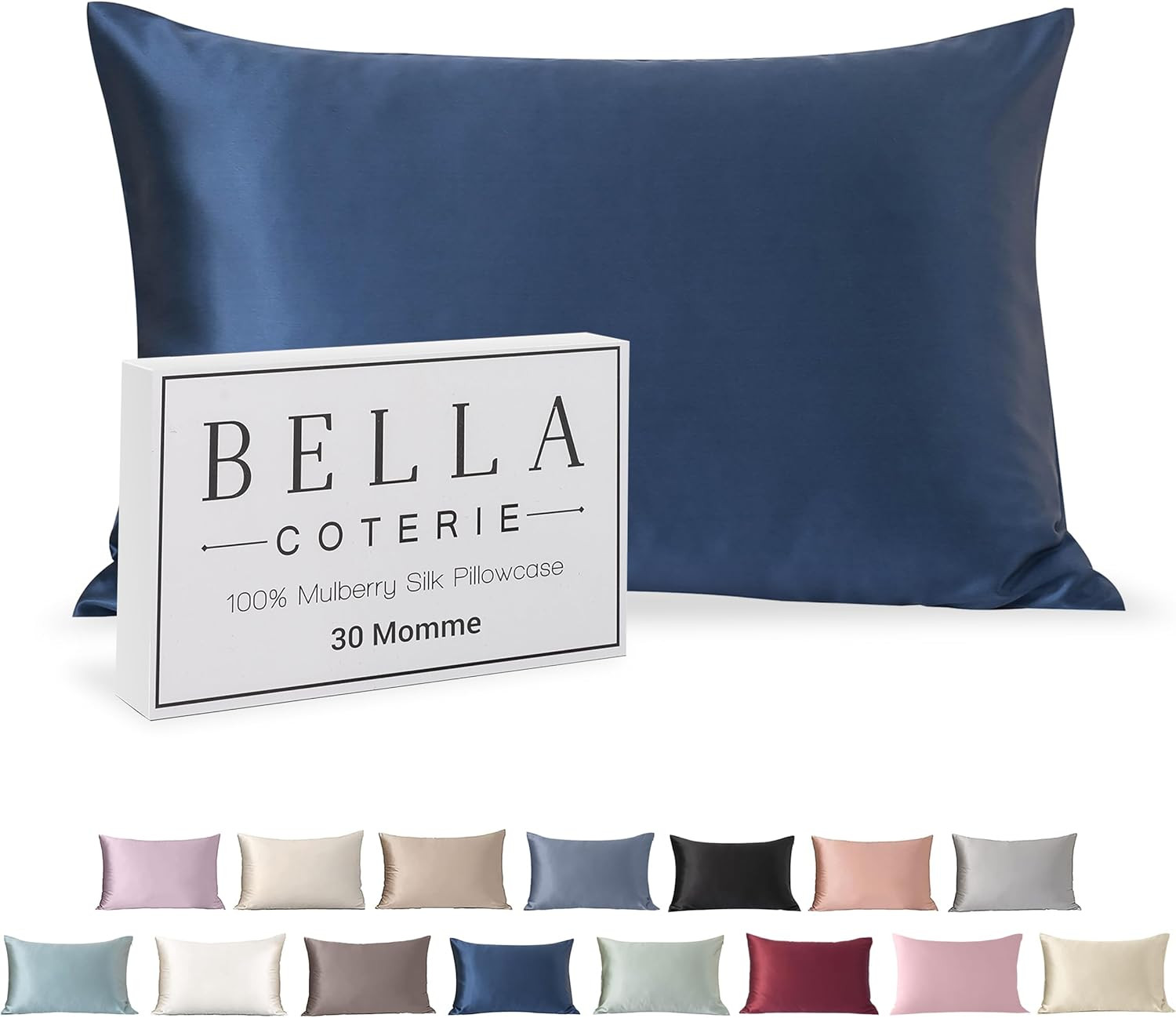 100 Pure Mulberry Silk Pillowcase 30 Momme 6A Grade Queen Hair Skin Beauty Decor