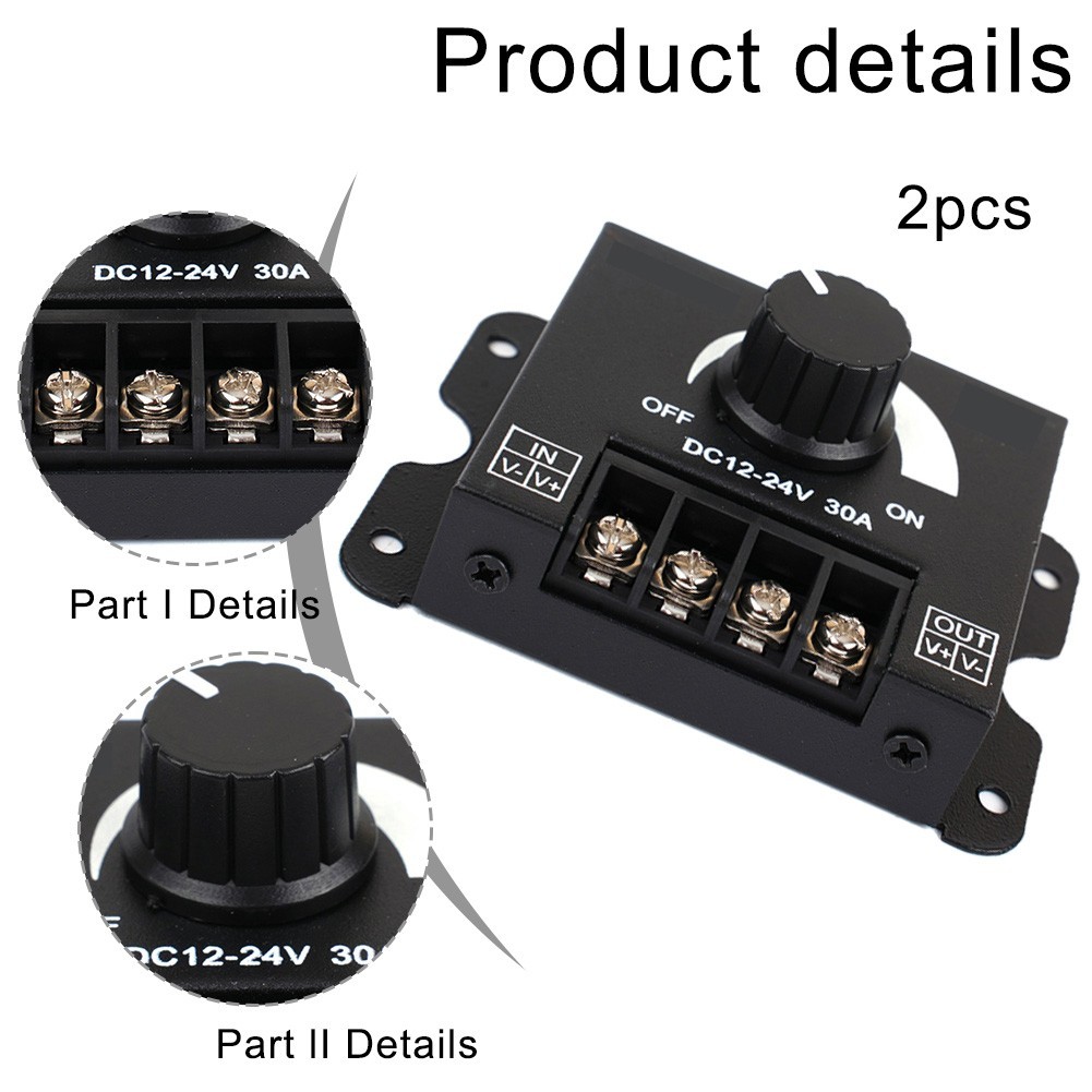 Dimming Controller DCDC Voltage Regulator Compatible with Light Strips