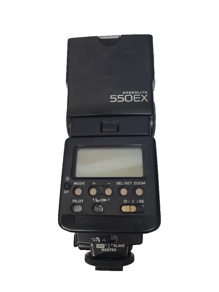Canon Speedlite 550EX Shoe Mount Flash for EOS DSLR Camera