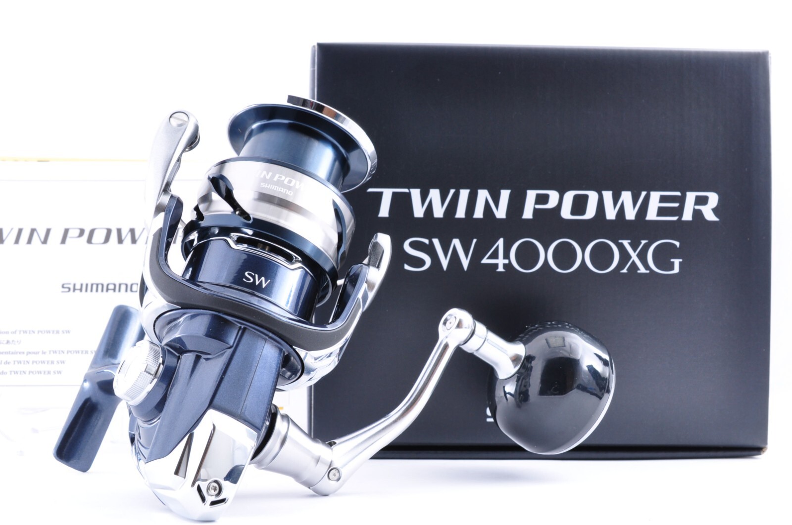 Shimano Spinning Reel 21 TWIN POWER SW 4000XG Gear Ratio 6.2 from Japan New