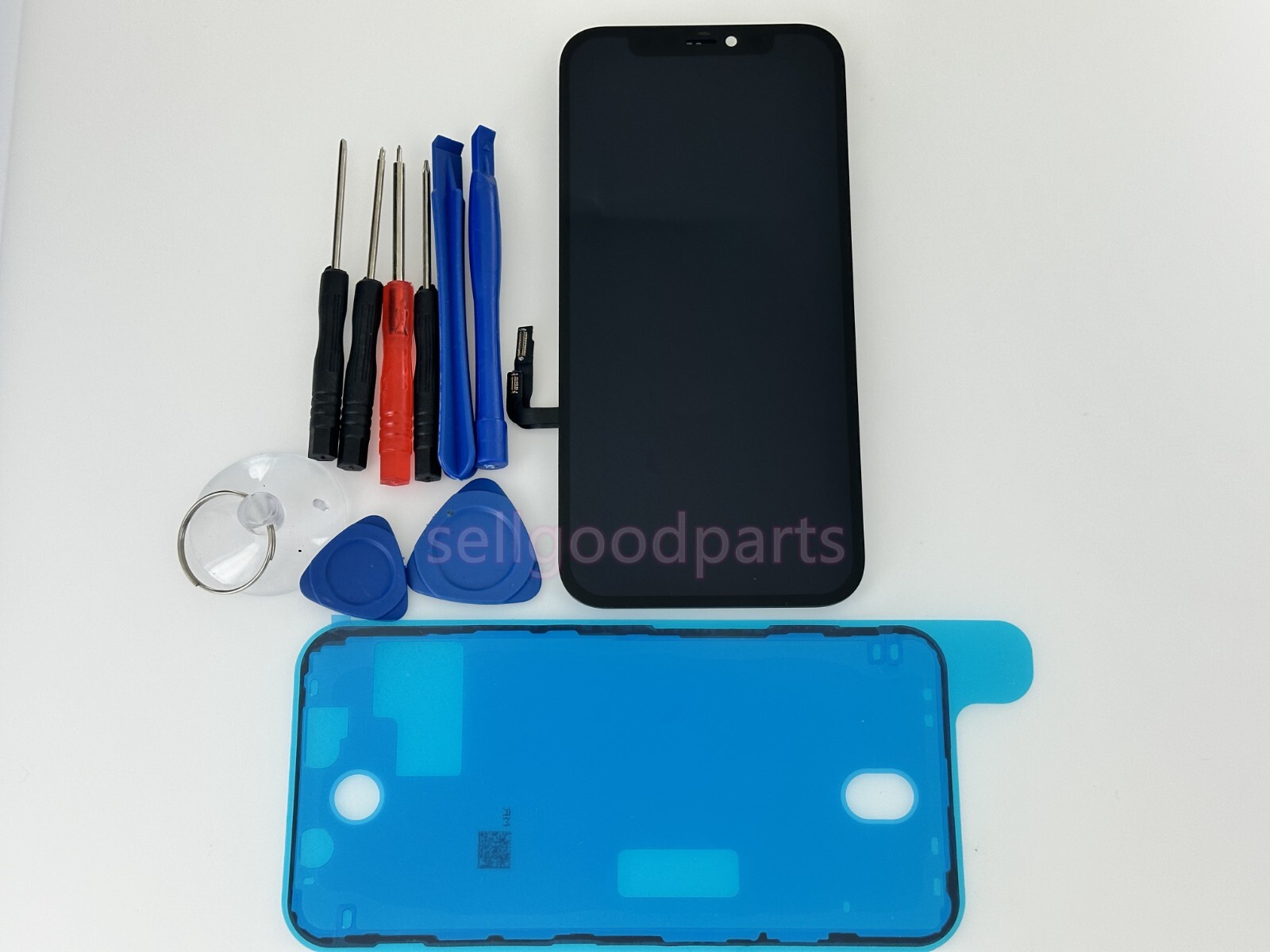 Original OEM iPhone 12 Black OLED Replacement Screen Digitizer "Grade A"