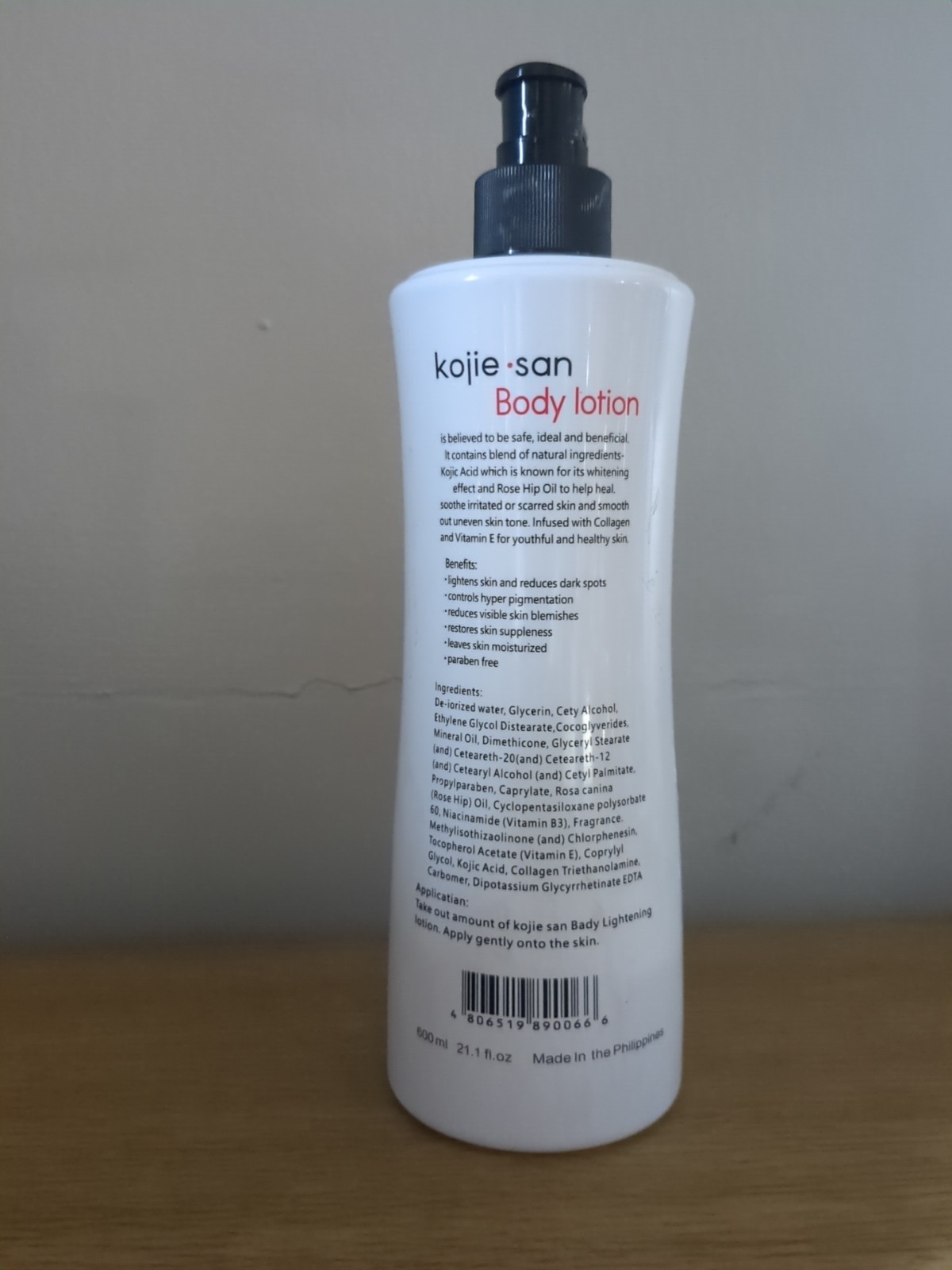 Kojie San Kojic Skin Lightening Body Lotion 💯 Original 600ml