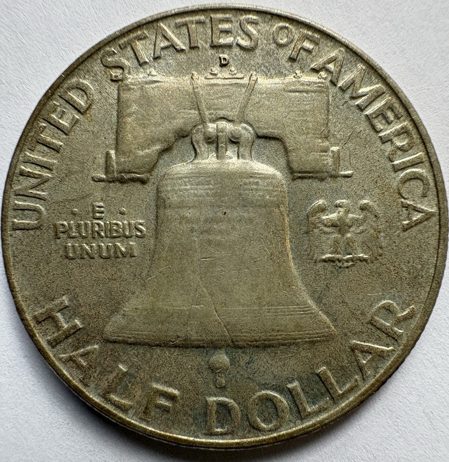 1958-D Franklin Half Dollar -