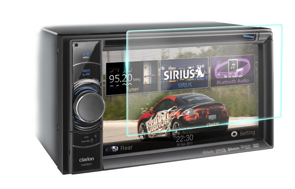 Crystal Clear Screen Protector for Clarion NX501 In-Dash Navigation