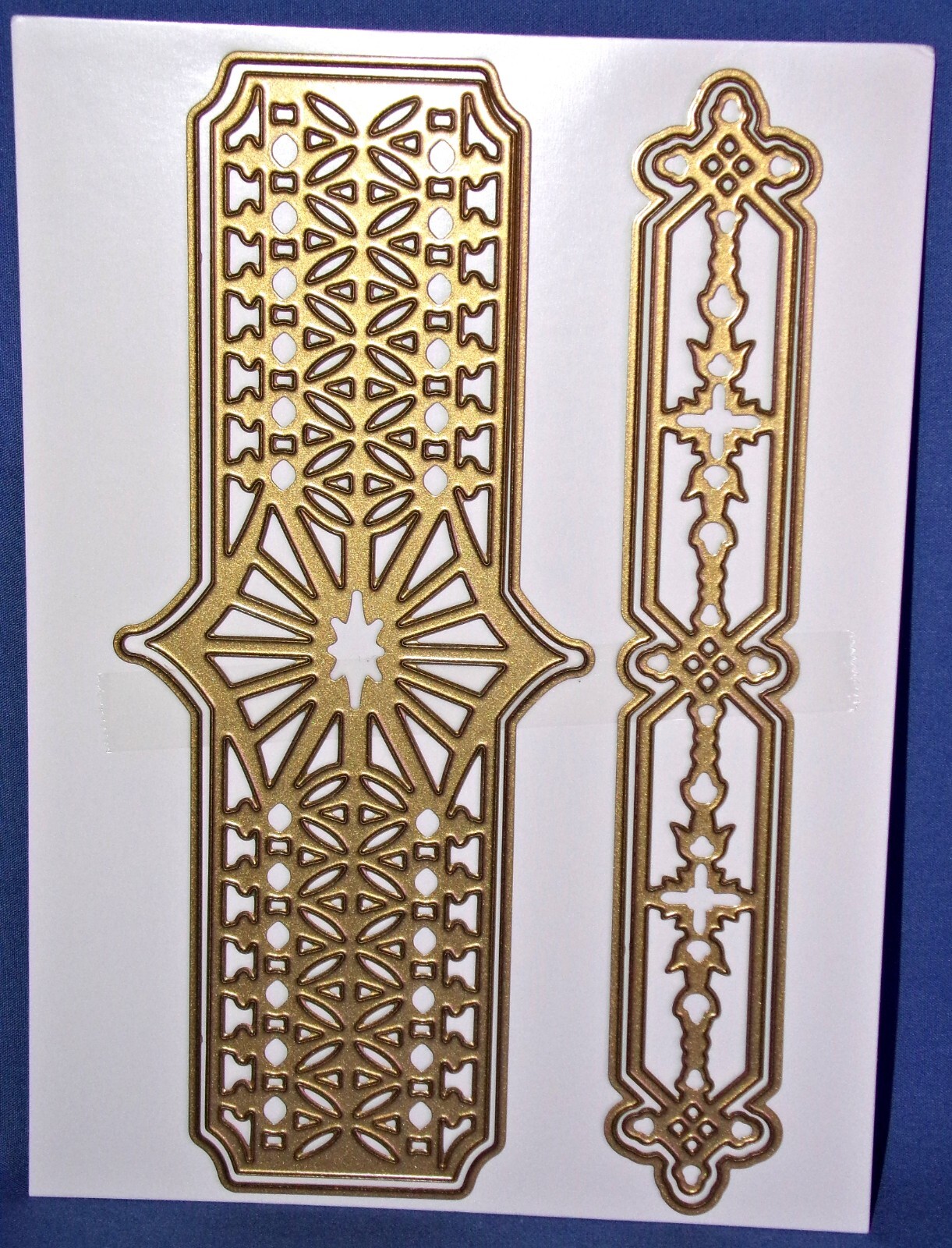 Anna Griffin Gentlemen's Study Die Set Border Designs Wide & Thin 4pcs Free Ship