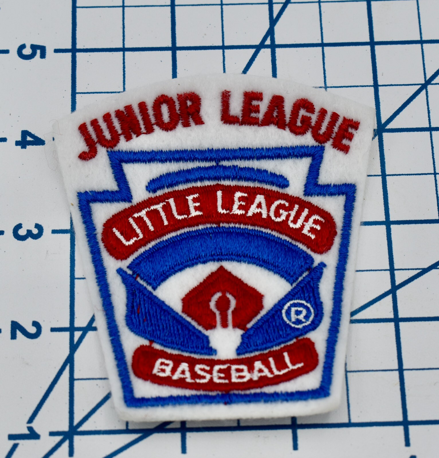 Little League Baseball Patch Junior  League Vintage