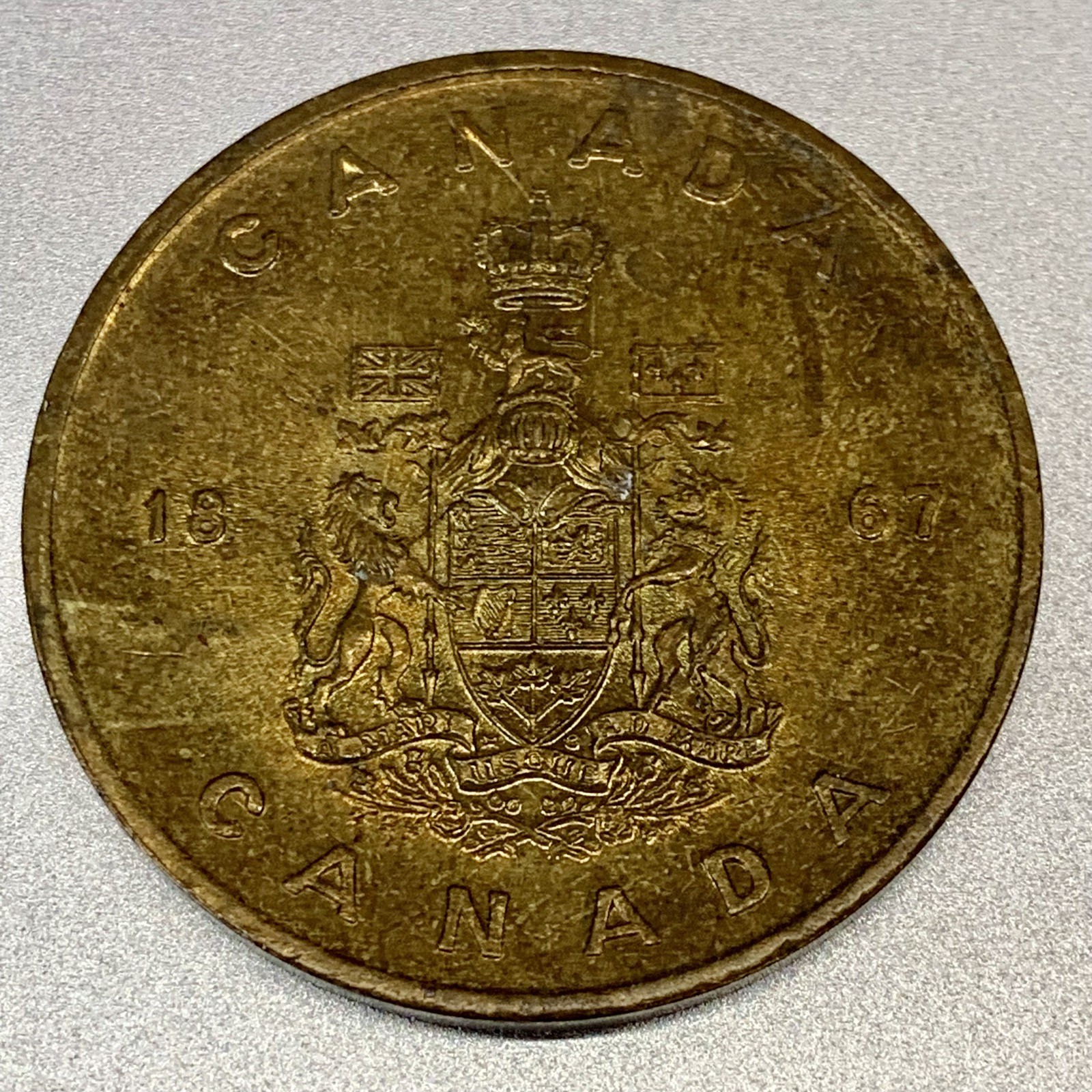 Canada, Ottawa The Maple Leaf Brass Token 397794