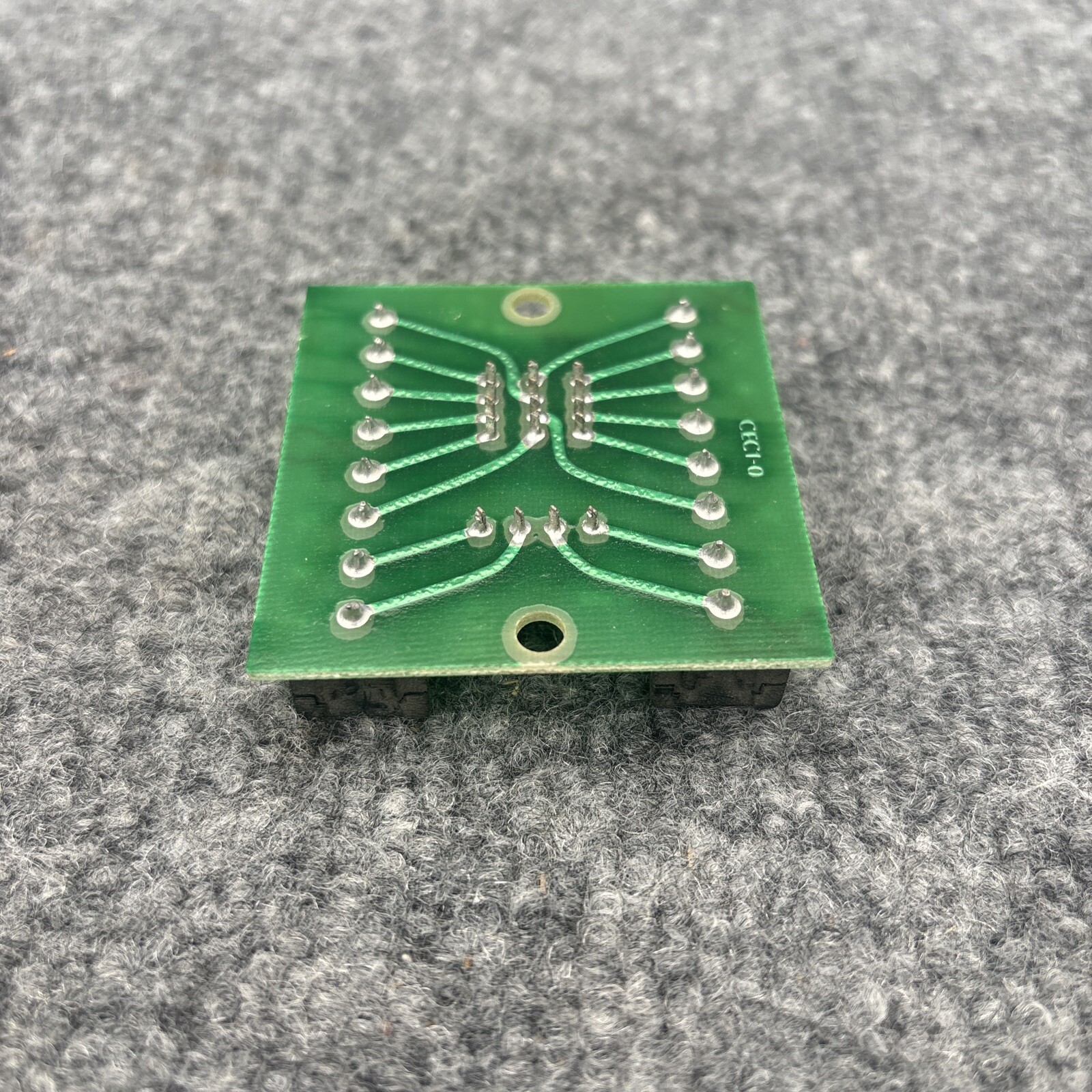 Lot Of 2 - Curtis RS4 Relay Socket Board Used