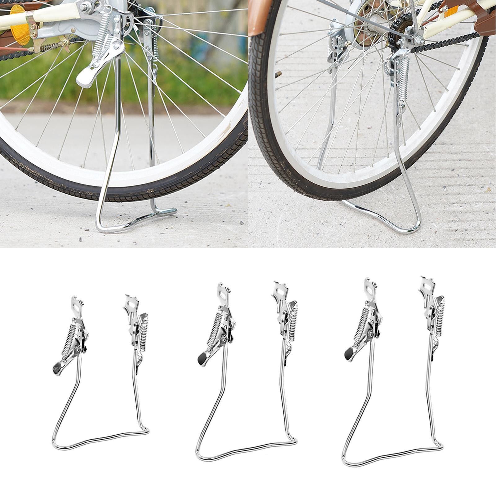 Bike Drop Stand Parking Rack Steel Center Kickstand Support Retro Style Bike