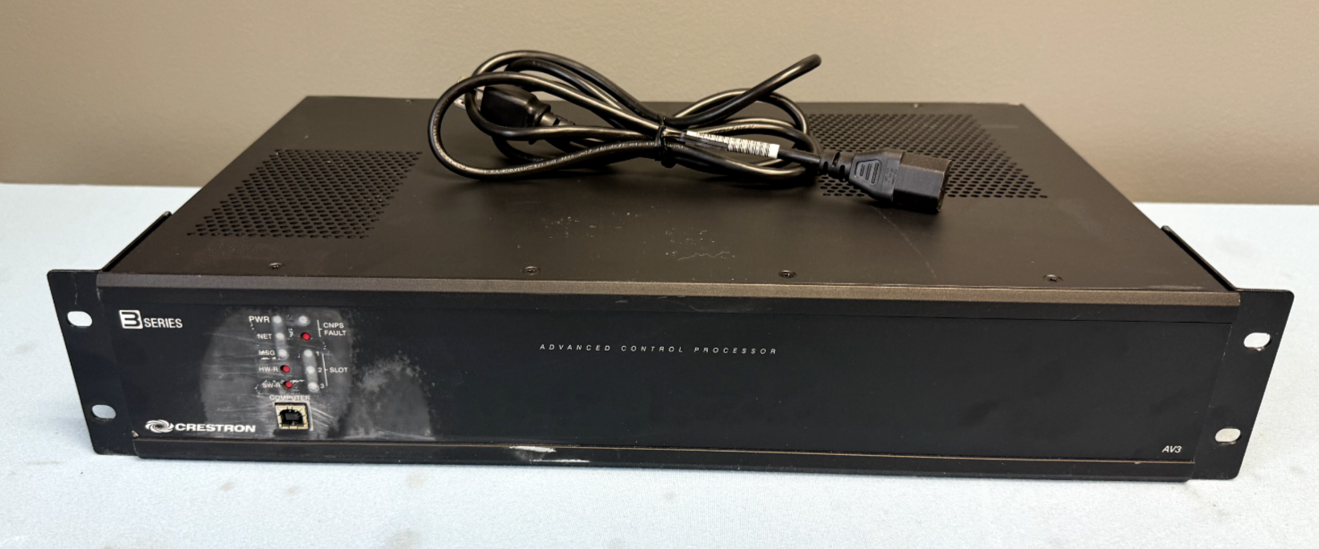 Crestron AV3 3-Series Control System Advanced Control Processor 6504878
