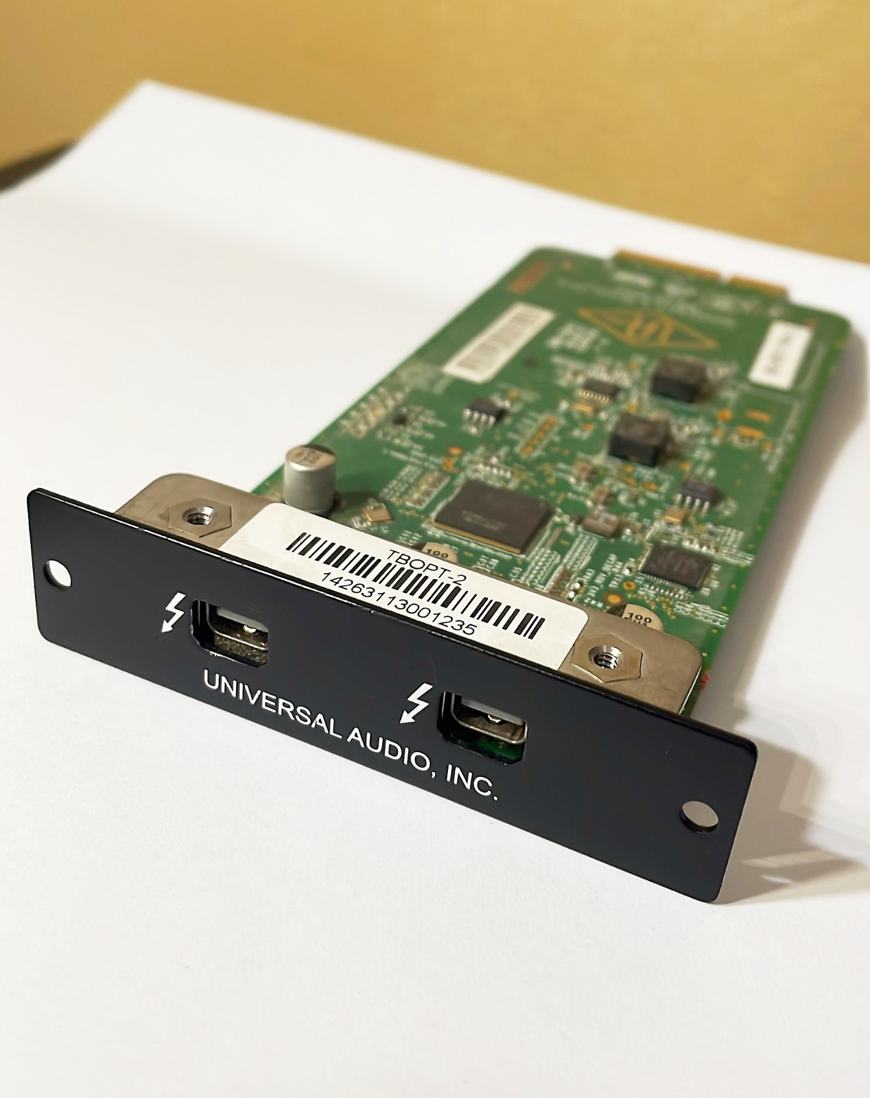 UAD Universal Audio Thunderbolt 2 Option Card for Apollo Firewire interf G2U