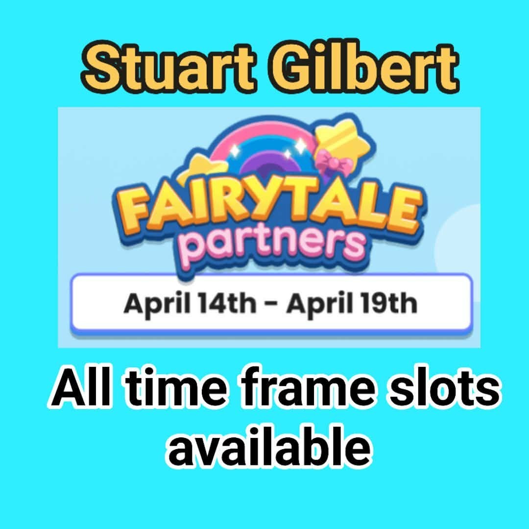 All type of full carry slot FAIRYTALE PARTNERS event monopoly_go!- 1 x slot