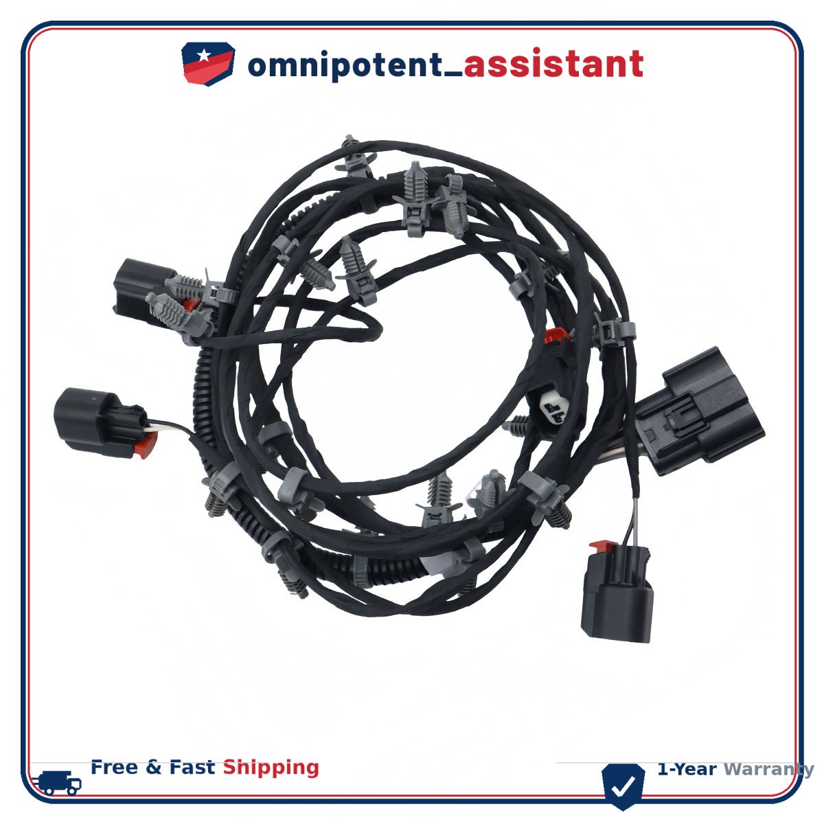 For Chevrolet Camaro 2016 2017 2018 84075205 Front Fog Light Wiring Harness