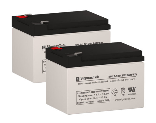 SP12-12 Battery Replacement Set for Tanaka Paverunner 450 EX Electric Scooter