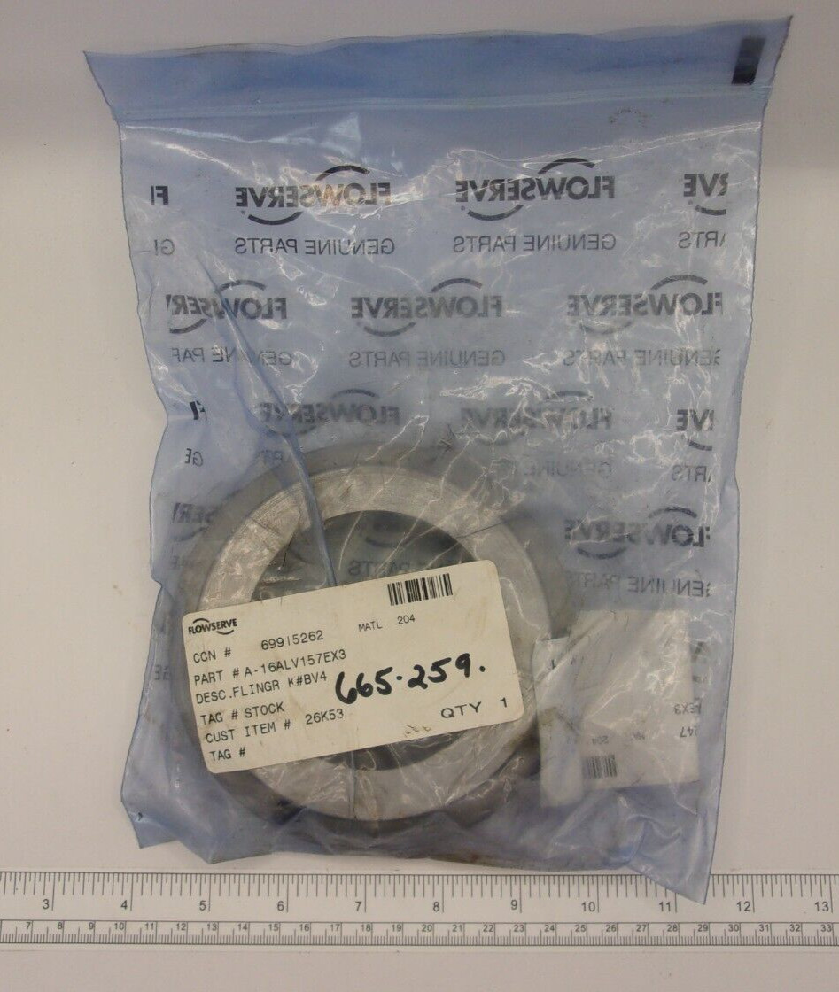FLOWSERVE A-16ALV157EX3 FLINGER KIT BV4, 1049A