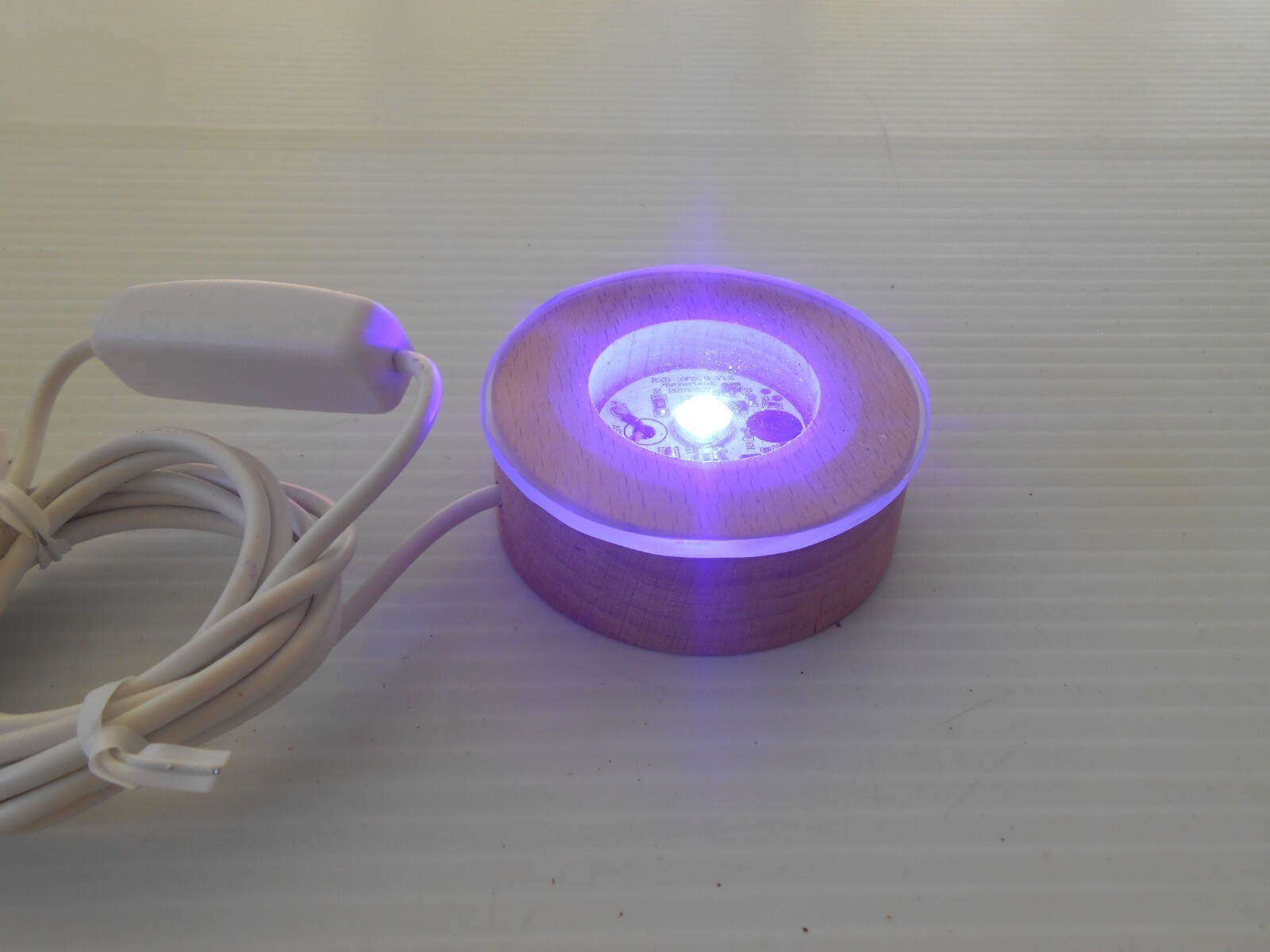Color Changing L E D Glow Base T-1062