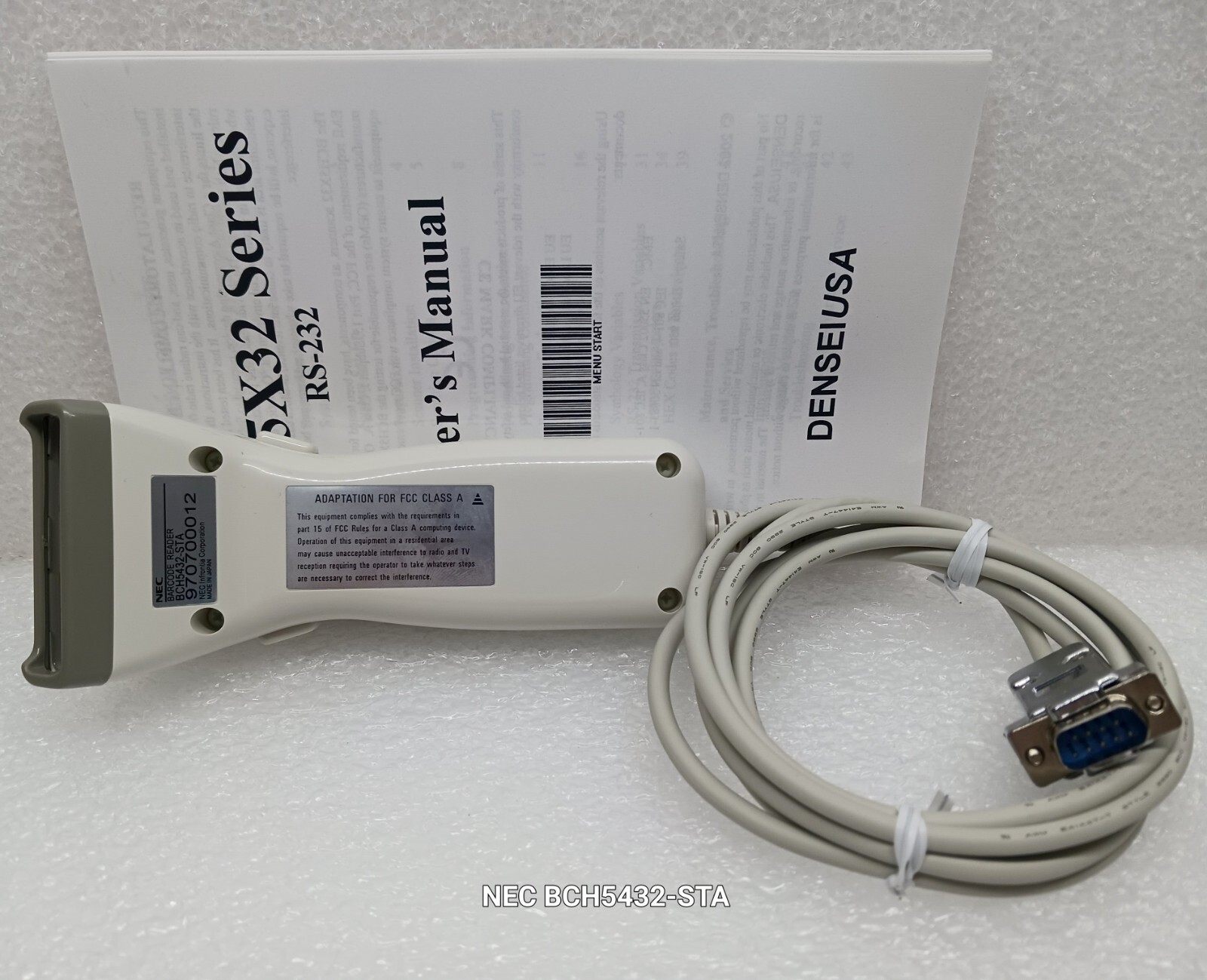 NEC BCH5432- STA Handheld Barcode Reader (New Open Box)