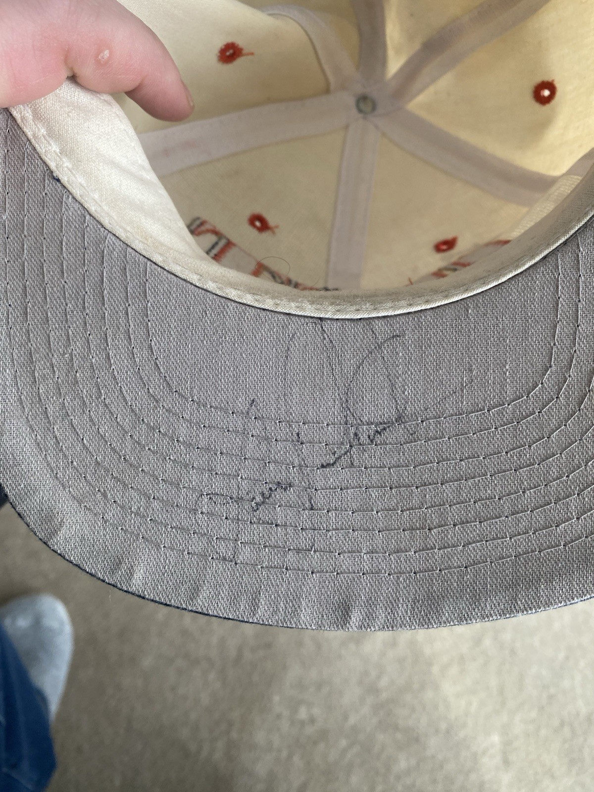 Signed Detroit Tigers Hat