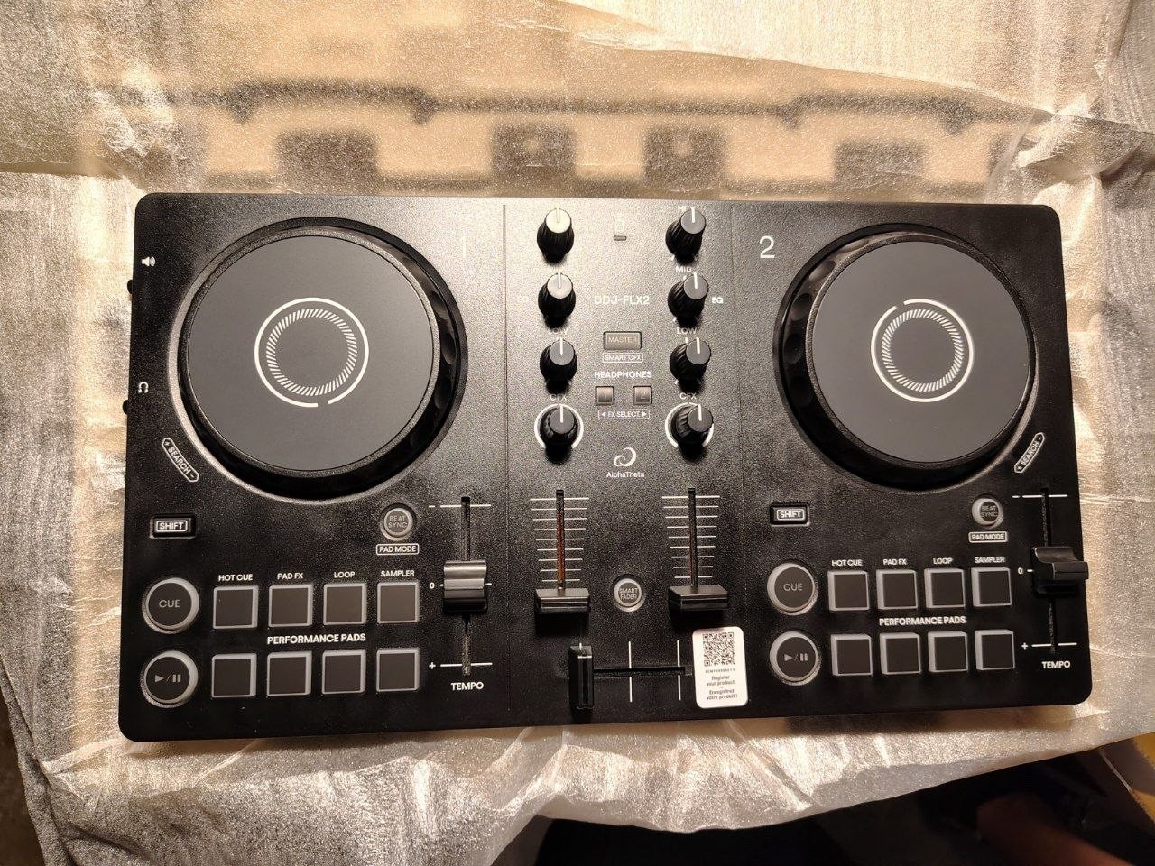 Pioneer DJ Controller DDJ-FLX2 AlphaTheta Double Deck - Brand New