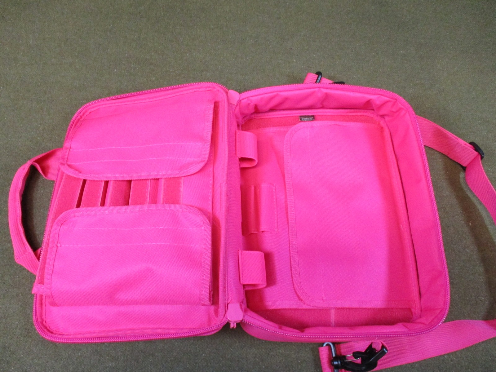 New Performance Gear Tactical Range Bag Pink Modular Storage Shoulder Strap