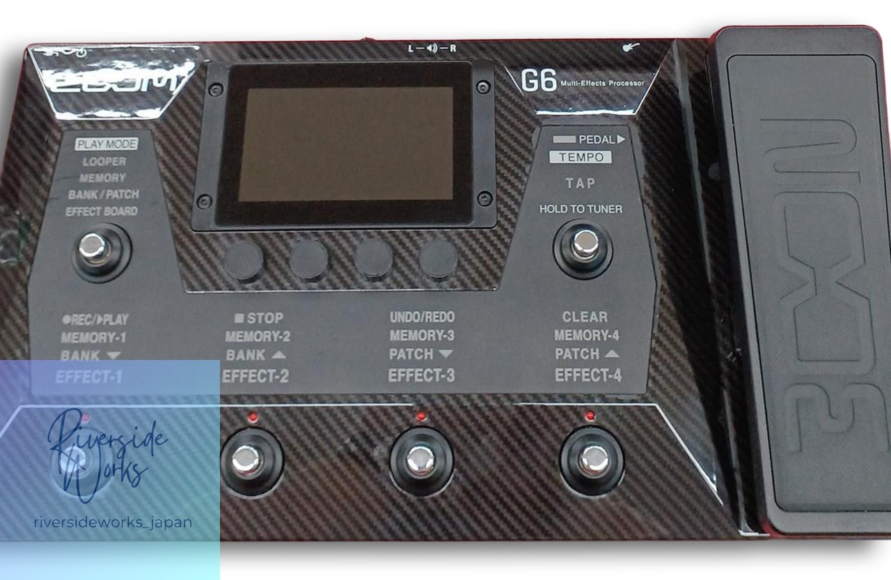 ZOOM Multi Effects Pedal G6