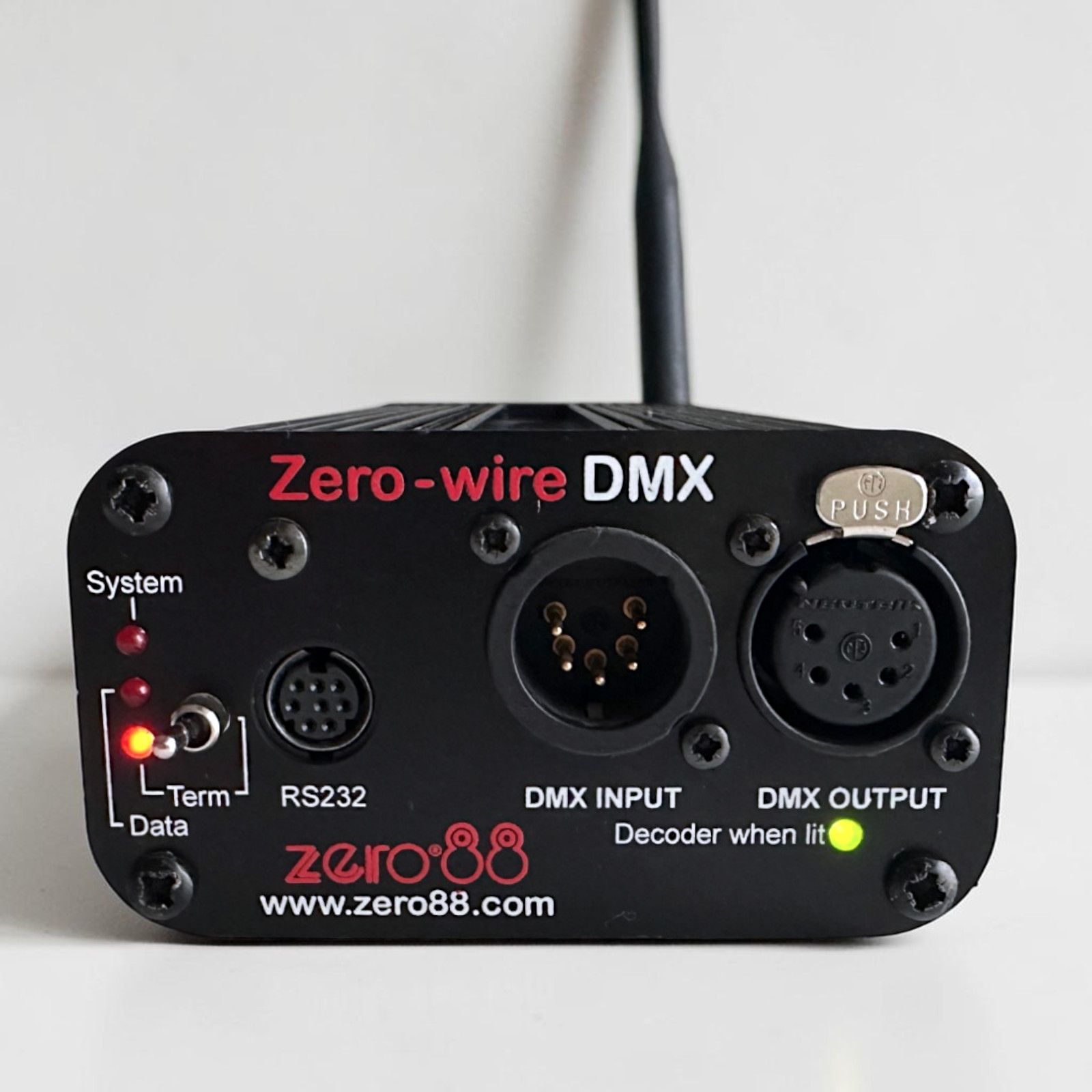 Zero 88 Zero Wire DMX - Wireless DMX Wifi Transceiver Encoder Decoder 2.4GHz