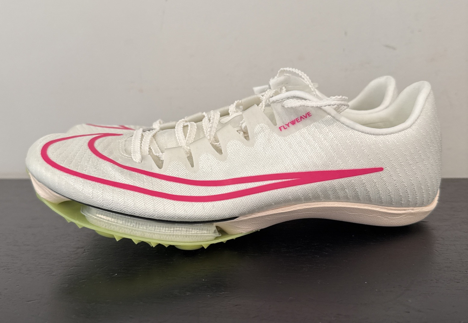 Men’s Size 12 Nike Air Zoom Maxfly Sail Fierce Pink Track Shoes DH5359-100