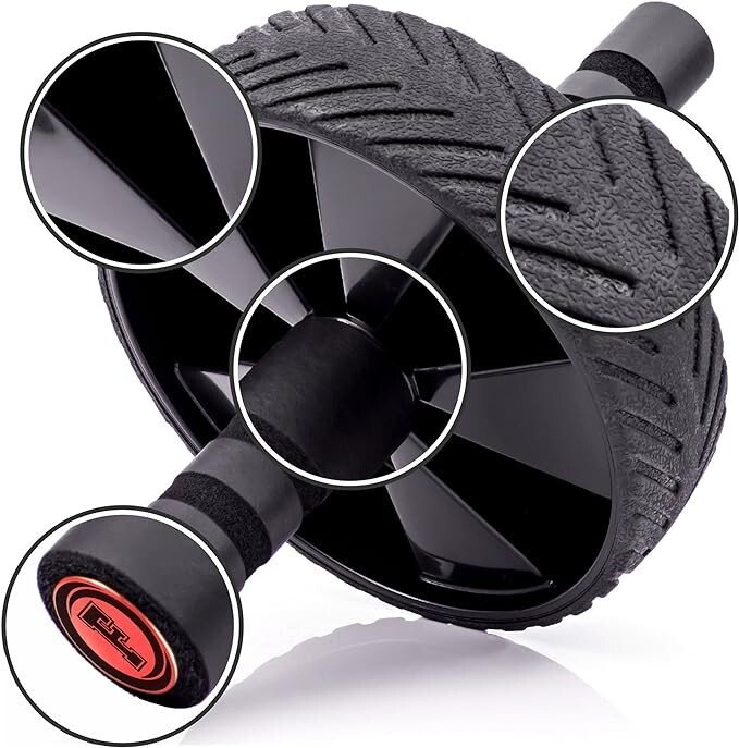 FITNESSERY Ab Roller for Abs Workout - Ab Roller Wheel Exercise Equipment - Ab W