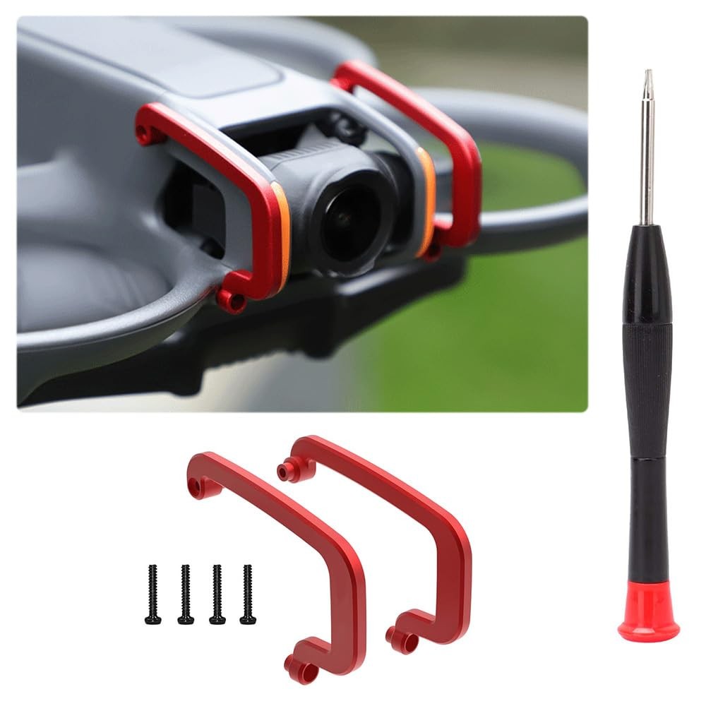 Gimbal Bumper for DJI Avata 2 Drone Accessories Camera Lens Protector/Guard, Red