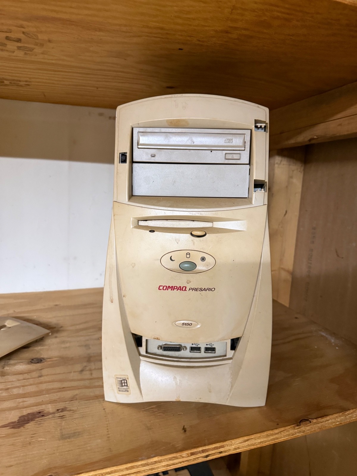 Vintage Compaq Presario 5150 Desktop Industrial/Gaming Computer Clean Unit