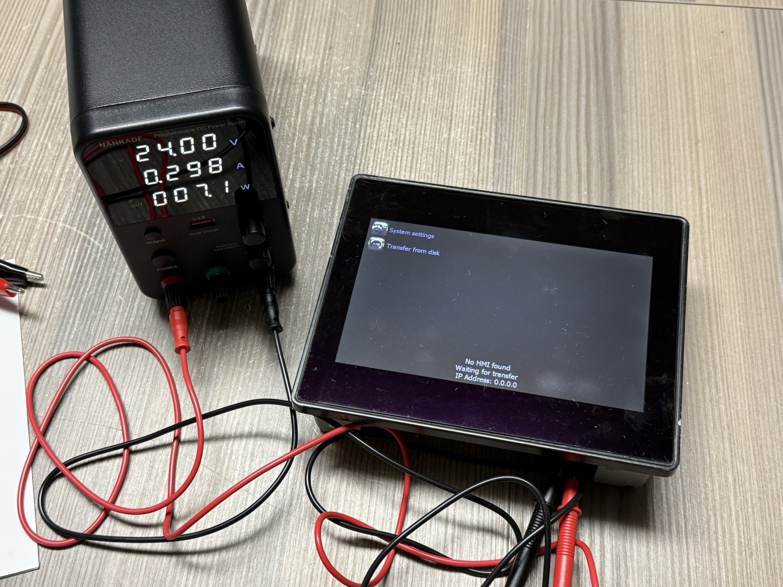 DEFECTIVE Exor eTOP507G Touch Panel G3D