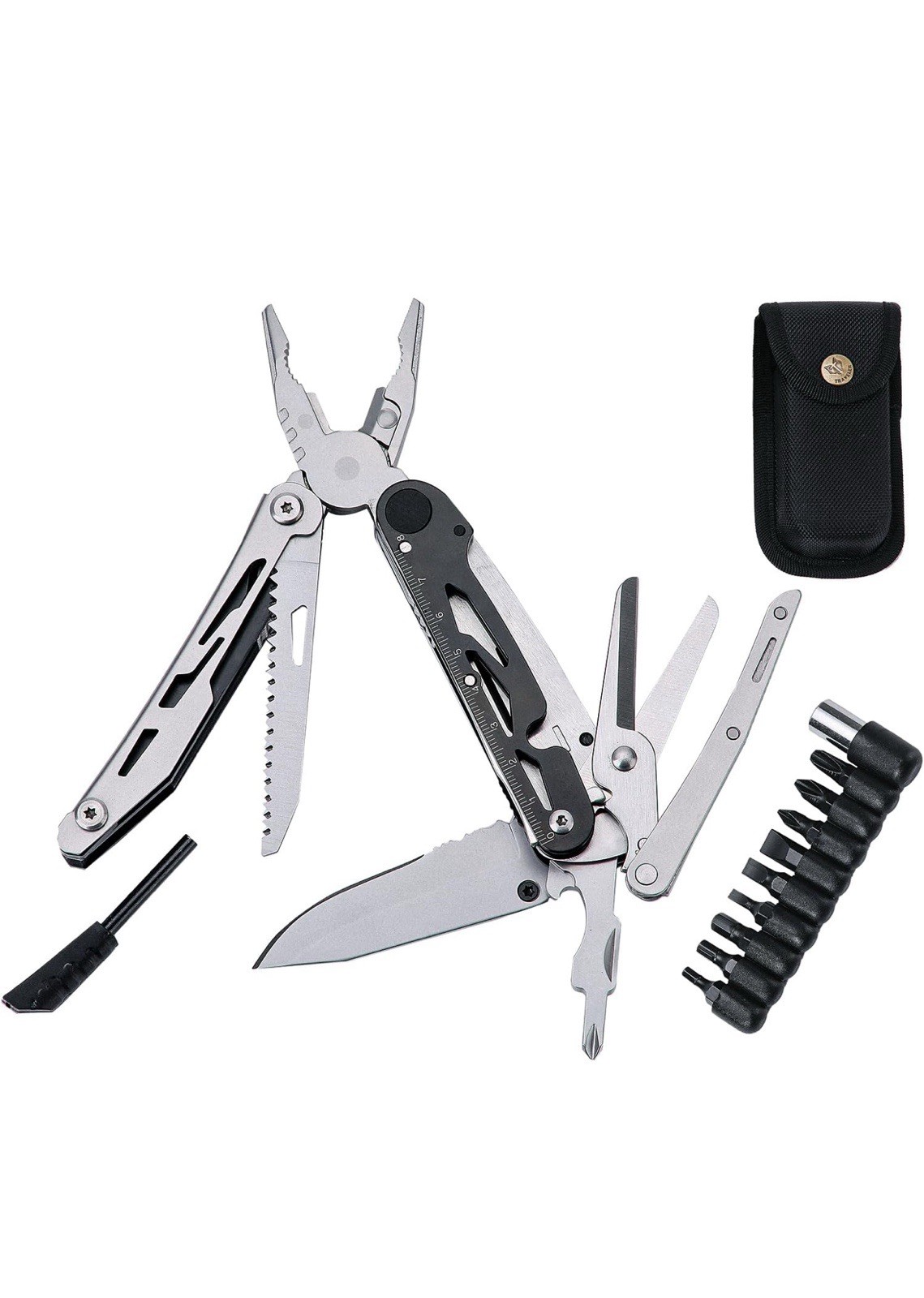 Multi Tool  14 in 1 Stainless Steel Portable Multifunctio...