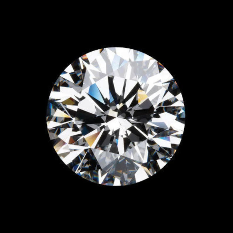 GGA Certified 4Ct D Color Lab Grown Diamond Solitaire Making Round Cut VVS1 Lose
