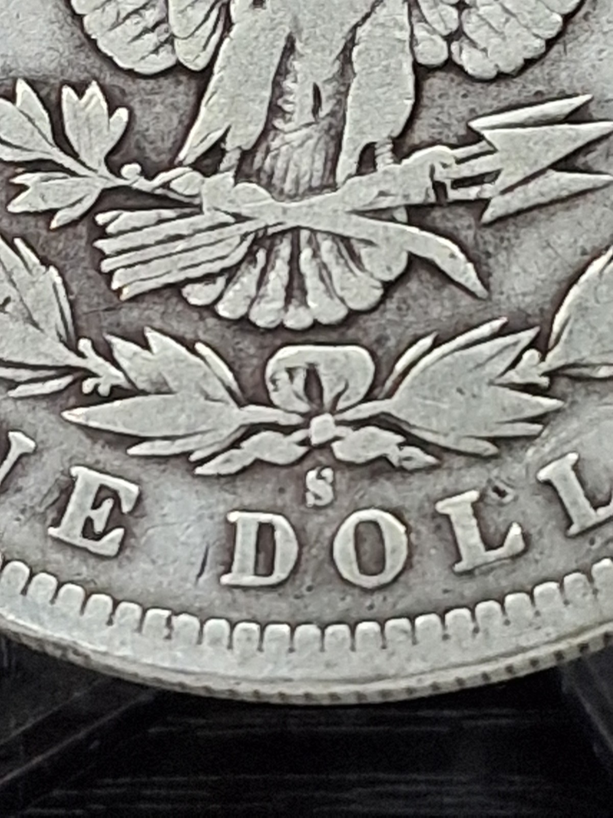 1896-S Morgan SILVER Dollar