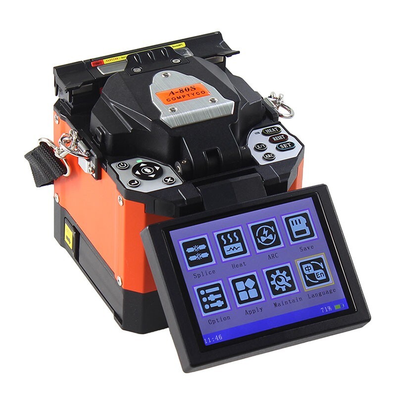 A-80S Fiber Optic Welding Splicing Machine Optical Fiber Fusion Splicer xr-FAST