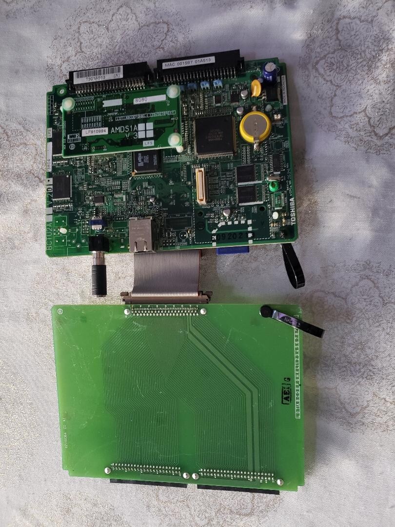 Toshiba Strata CIX670 (BCTU2A V2) Processor Card w/BEXU2A, EEXS1A and AMDS1A V.3