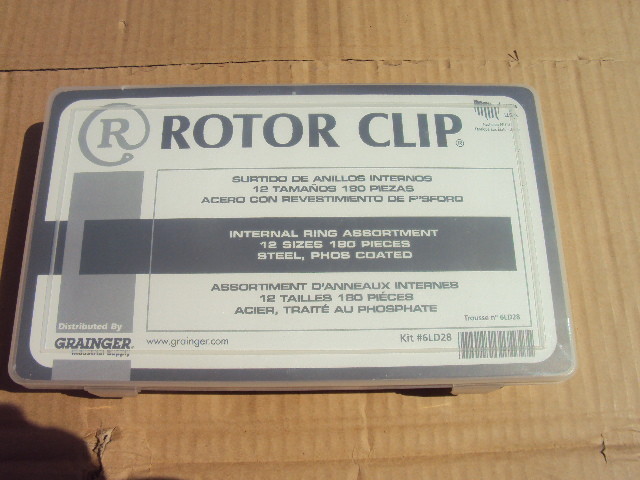 Prospect Fastener RCI25175STPA  Steel Internal Ring Assortment - 180 Piece