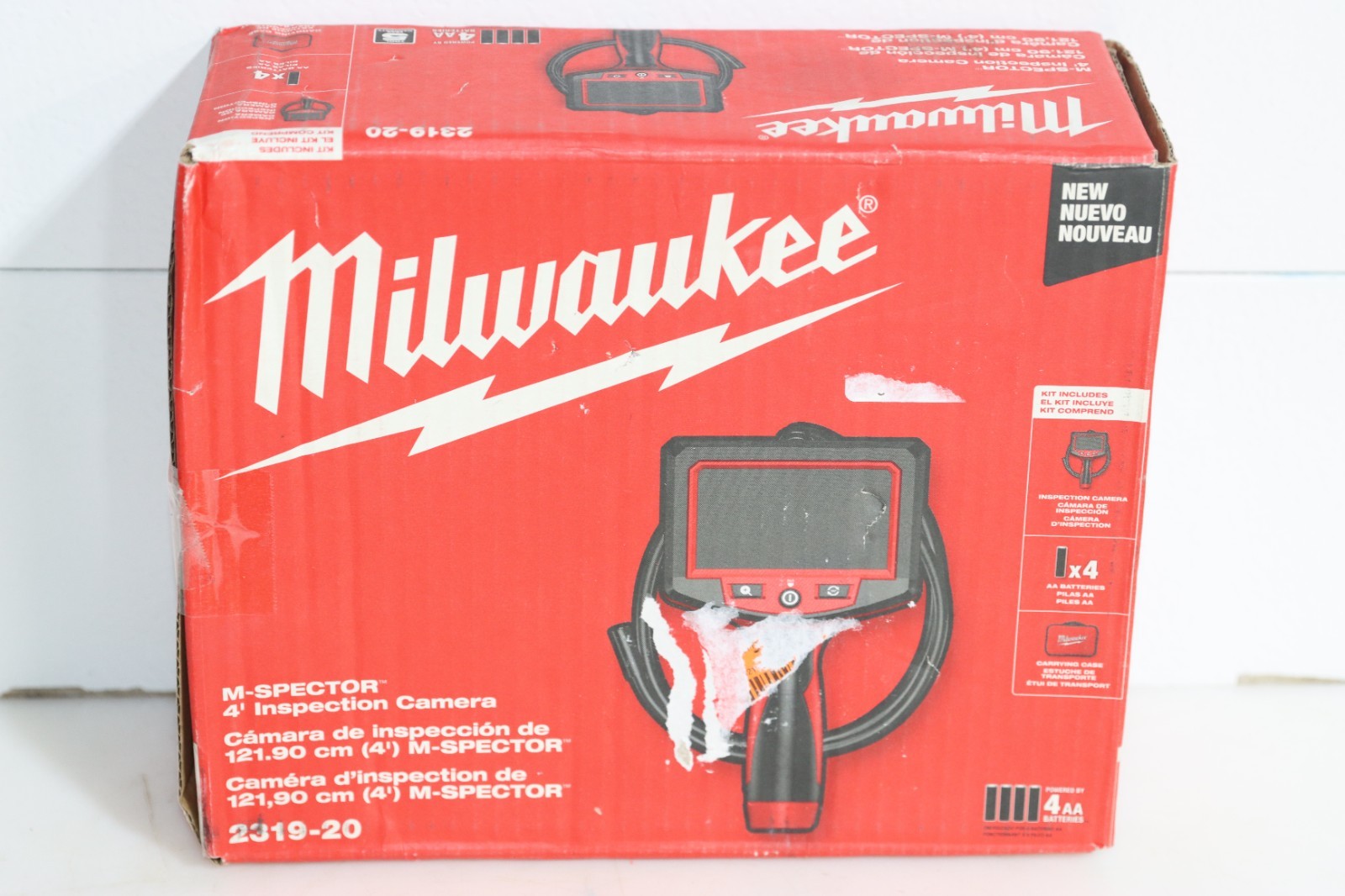Milwaukee M- Spector 4 ft. Inspection Sewer Camera Scope (2319-20)