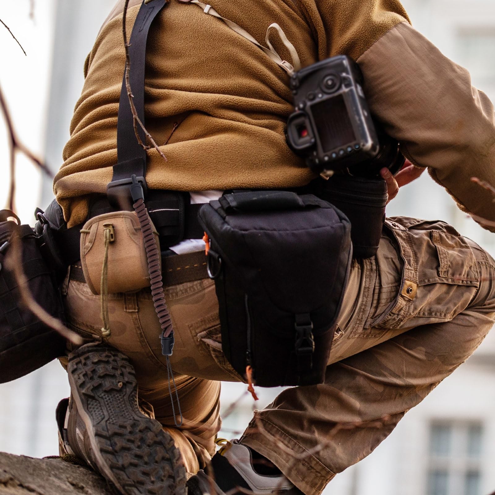 Gosknor Rangefinder Tether Dark Brown