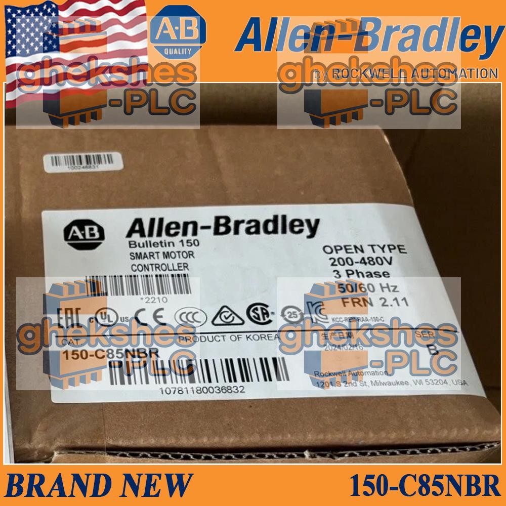 NEW AB NEW 150-C85NBR SER B SMC Smart Motor Controller 150C85NBR US