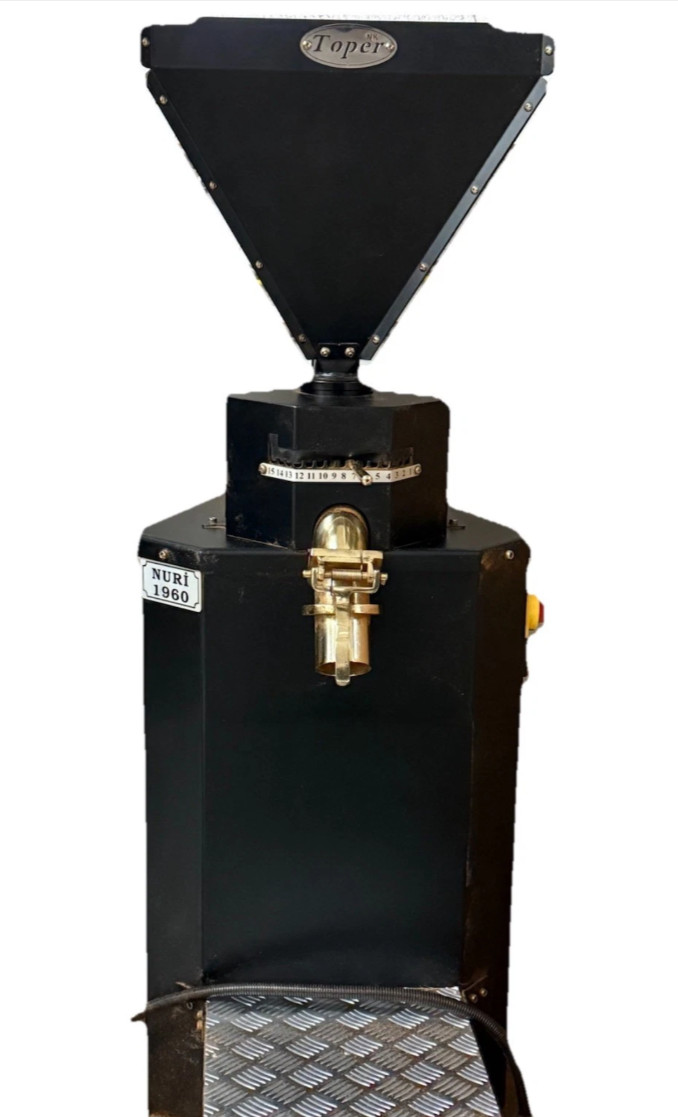 Toper TKS 1960 Commercial Burr Coffee Grinder 10 kg Hopper Black