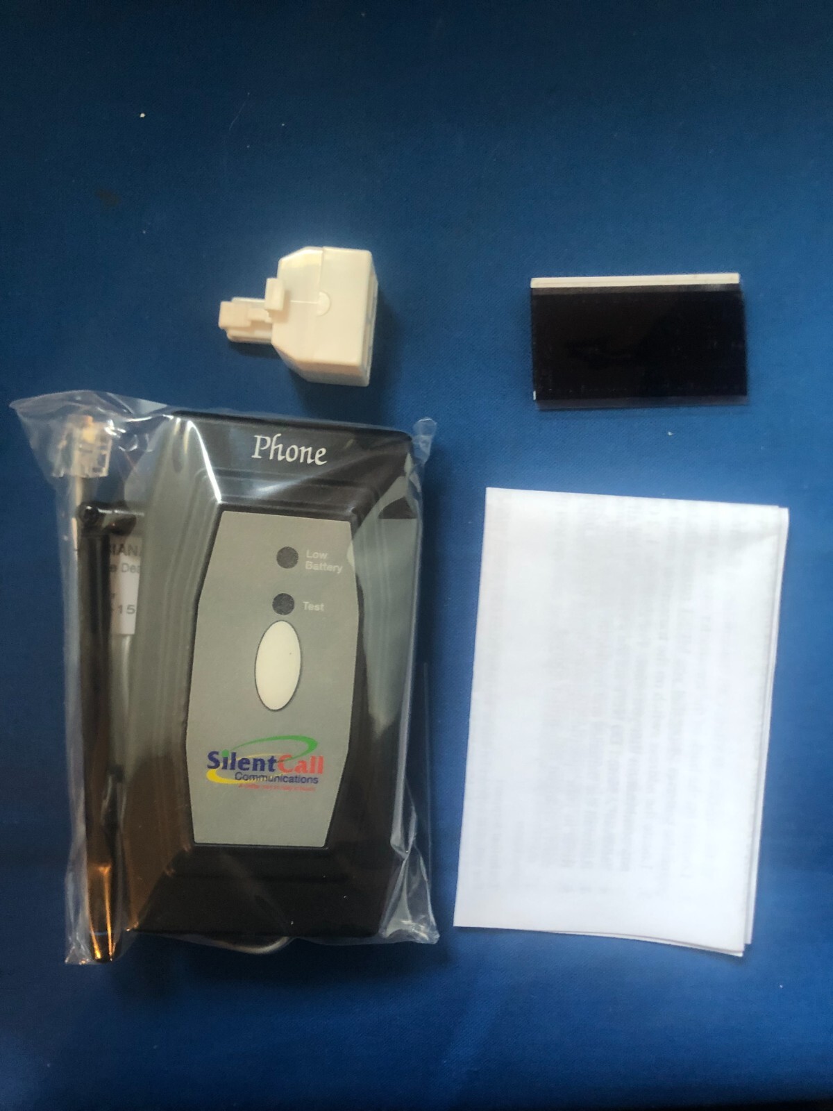 SilentCall Telephone Transmitter Black BRAND NEW