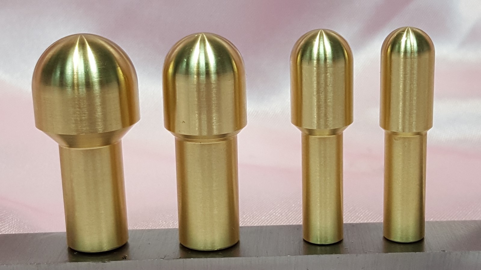 Brass Muzzle Lapping Set 5/16" - 3/8" - 1/2" -  5/8"  Rifle,Pistol Lapping Crown