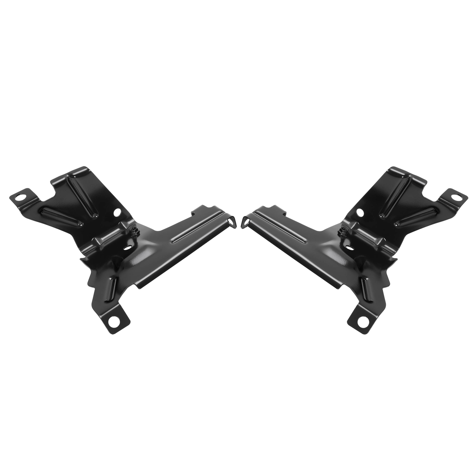 Front Bumper Brackets Outer + Inner For GMC Sierra 1500 07-13/2500HD 3500 07-10