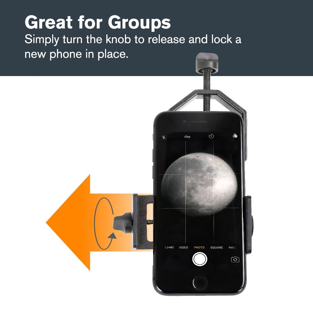 Celestron Universal Smartphone Adapter for Telescopes Binoculars Microscopes