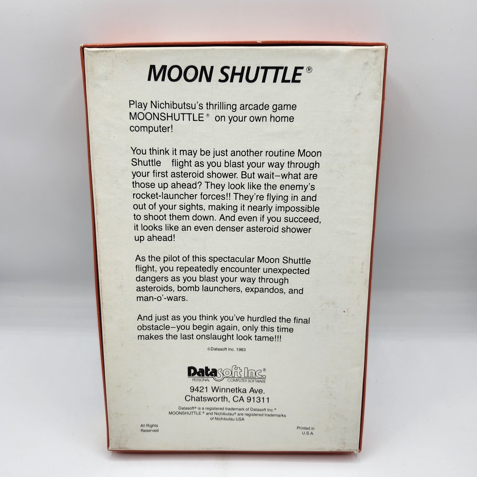 The Official Moon Shuttle Commodore 64