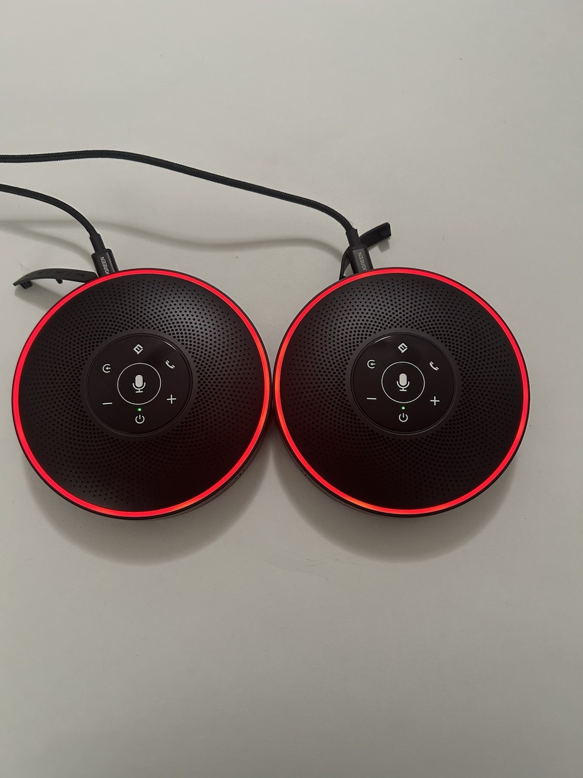 EMeet OfficeCore M220 Lite Wireless Speakerphone Black (2 Pack)