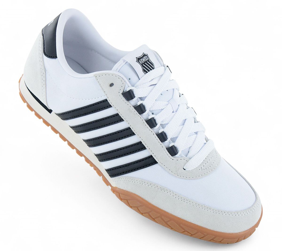 K-Swiss Vintage Trainer T - Men Sneakers White 09463-168 Retro Casual Shoes