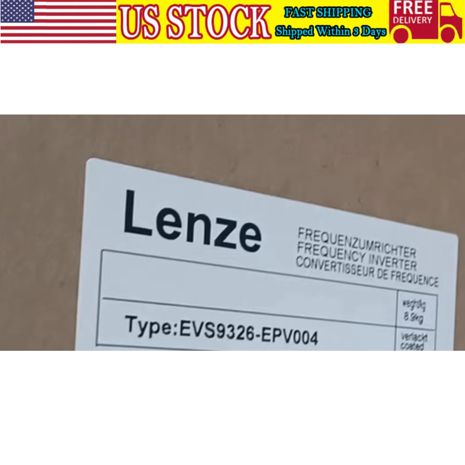 US Free TAX NEW lenze inverter EVS9326-EPV004